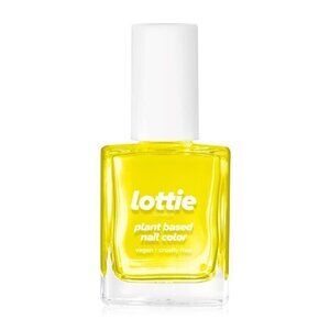 Lottie London Women Plant Based Gel Nail Polish I'm a Savage Neon Yellow 0.33oz
